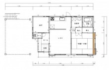 リフォーム前の図面